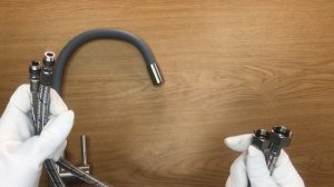 Распаковка смесителя с гибким изливом ESKO K 44 G