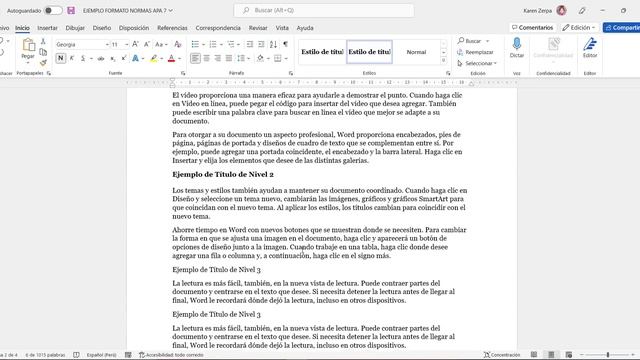 Cómo aplicar el FORMATO NORMAS APA 7 EN WORD смотреть онлайн