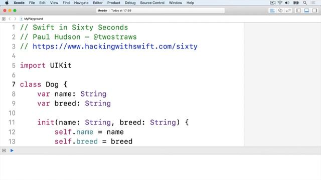 Final classes – Swift in Sixty Seconds смотреть онлайн