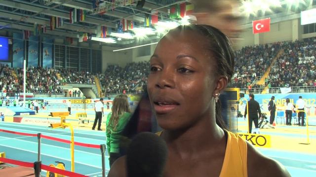 Istanbul 2012 Mixed Zone: Veronica Campbell-Brown JAM смотреть онлайн