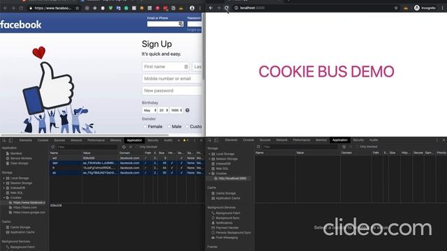 Cookie Bus Chrome Extension Demo смотреть онлайн