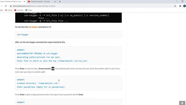 How To Create ssh key In linux | Create ssh Key In Ubuntu | Use Of ssh Keys | Technical Manish смотреть онлайн