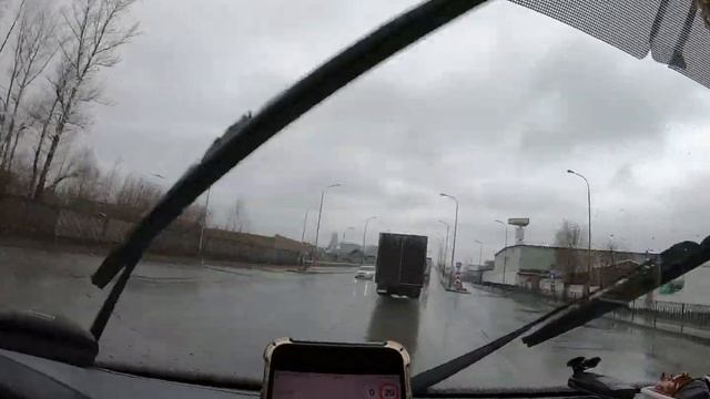 Новая развязка Оренбургский тракт-Тульская,Техническая 26.04.2020. смотреть онлайн