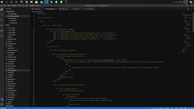 Setting Up Home Page | WordPress Theme Development | HTML To WordPress | Urdu / Hindi смотреть онлайн
