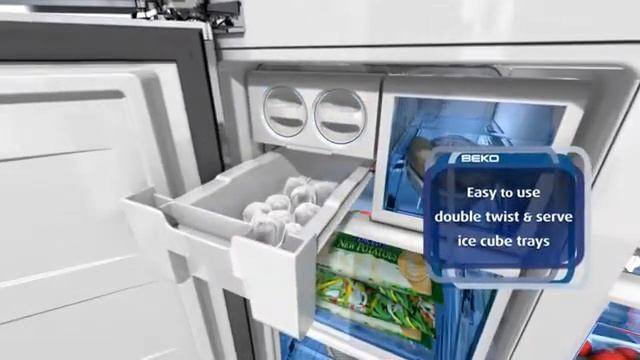 Beko - Refrigerator - 4 Doors GNE114610FX - XAMMAX смотреть онлайн