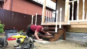 Деревянное крыльцо своими руками