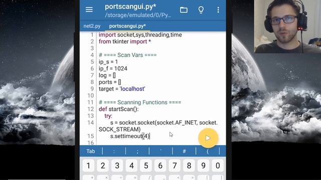 Python 3 - Port Scanner GUI Tutorial (Tkinter) смотреть онлайн
