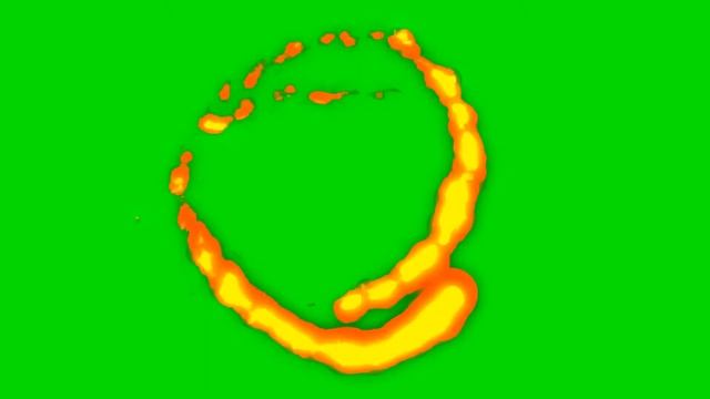 Огонь №4 на зеленом фоне для Монтажа #GreenScreen смотреть онлайн