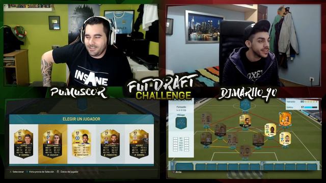 DOBLE FUT DRAFT INVERTIDO | A Ciegas | VS DjMaRiiO | FIFA 16 | UT | Pumuscor смотреть онлайн