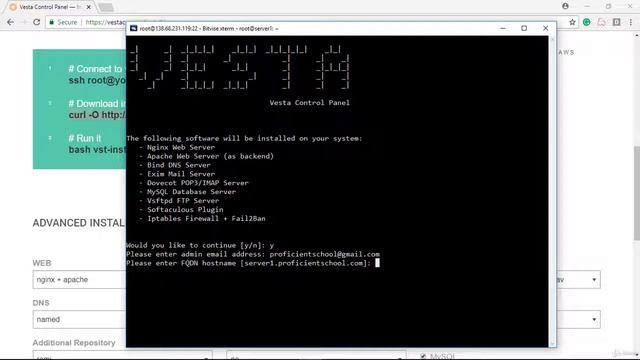 3 Installing Vesta CP with LAMP смотреть онлайн