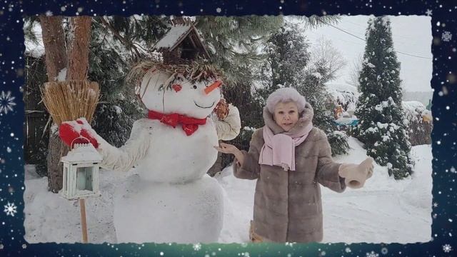 Как слепить снеговика даже без липкого снега смотреть онлайн