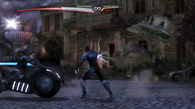 Injustice Gods Among Us | Nightwing - All skins, Intro, Super Move, Story Ending смотреть онлайн