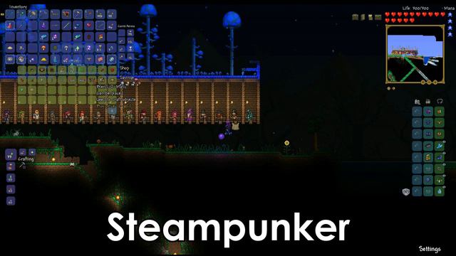 Terraria NPC Guide - Part 3 Hardmode - How to Get NPCs and What they Sell смотреть онлайн