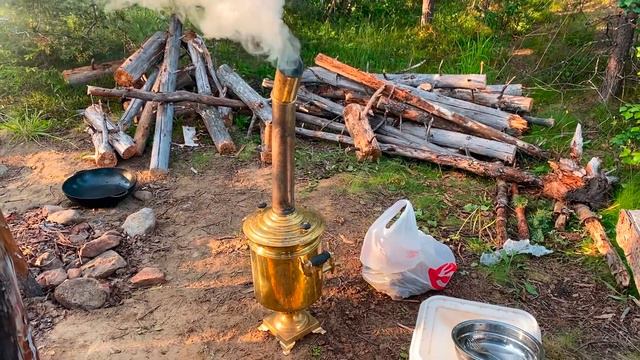 Кольский п-о-в, поездка на автомобилях с палатками смотреть онлайн