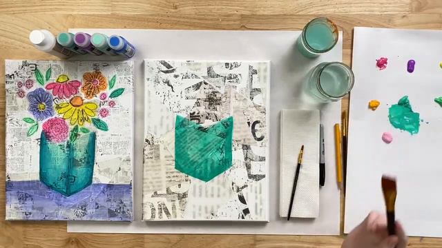 Let's Paint Live - Bring May Flowers смотреть онлайн