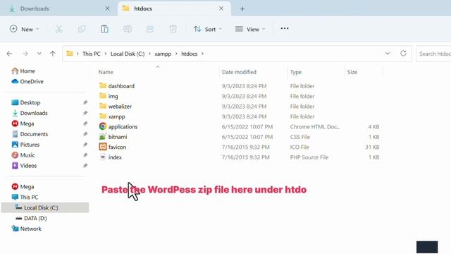 How to Install WordPress on localhost in XAMPP on Windows 10/11 - WordPress Tutorial for Beginners смотреть онлайн