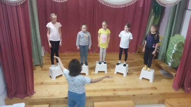 Театральные занятия для детей с 6ти лет. "Кукляндия" Ритмические и речевые упражнения, этюды. смотреть онлайн