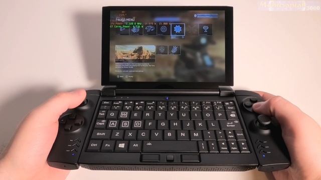 OneGX1 Pro Halo 4 on Handheld Mini PC Intel Core i7-1160G7 Intel Iris Xe OneMix 4 смотреть онлайн