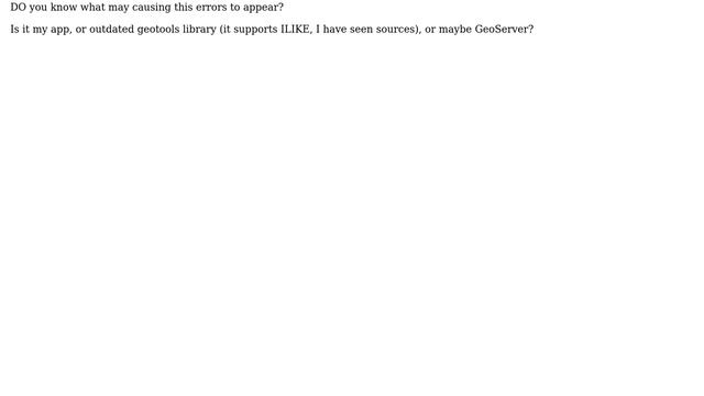 GIS: Getting WFS features with filter case insensitive? смотреть онлайн