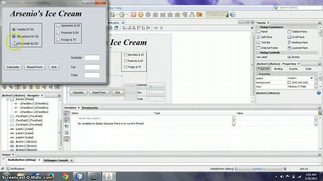 Easy Java: Check Box, Radio Buttons Part 1 смотреть онлайн