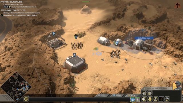 СТРАТЕГИЯ ПРО ЗВЕЗДНЫЙ ДЕСАНТ Starship Troopers - Terran Command смотреть онлайн