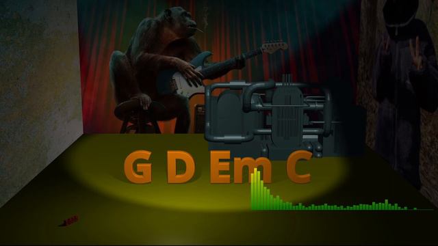 Backing Track - G D Em C смотреть онлайн