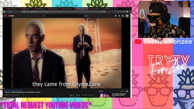 Rap Dummy first React Thanos vs J Robert Oppenheimer. Epic Rap Battles of History смотреть онлайн