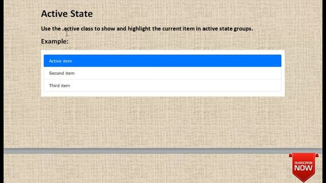 What is list groups in bootstrap | Use of list groups in bootstrap | Definition of list groups смотреть онлайн