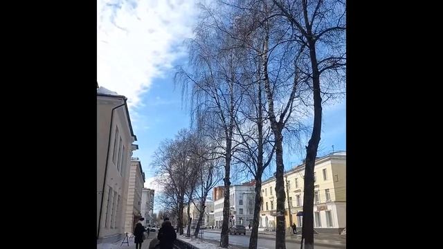 Март 2022 Сыктывкар, река Сысола, Кировский парк смотреть онлайн
