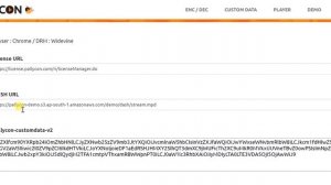 How to play DRM content using our DEMO PLAYER
