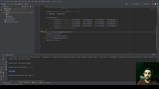 Kotlin Calculator (3): Try Catch - Kotlin Beginner Tutorials (11) смотреть онлайн