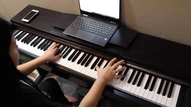 JP Saxe - A Little Bit Yours piano cover and lyrics by Betty Nguyen смотреть онлайн