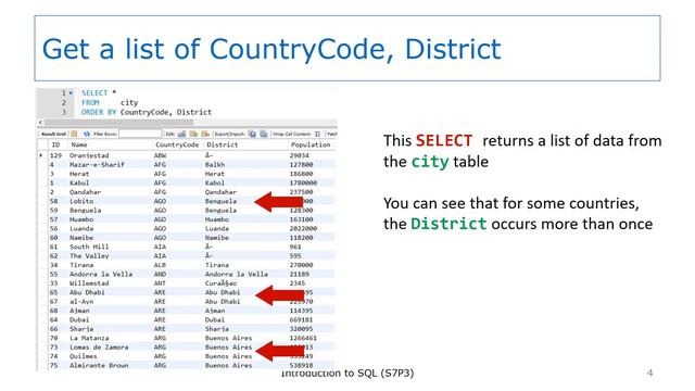 Introduction to SQL, Session 7, Part 3 смотреть онлайн