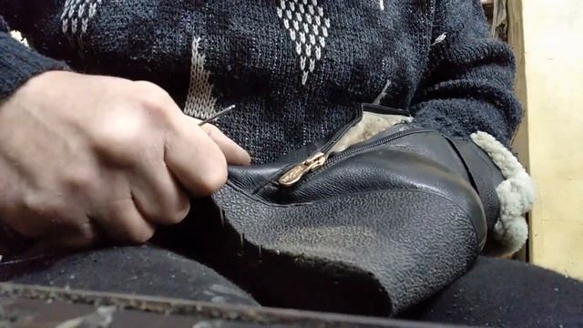 Как прошить обувь | Чем и как самостоятельно прошить подошву смотреть онлайн