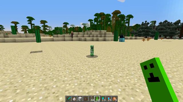 Minecraft | MICRO MOBS MOD (Tiny Creepers, Steves, Golems & More!) | Mod Showcase смотреть онлайн