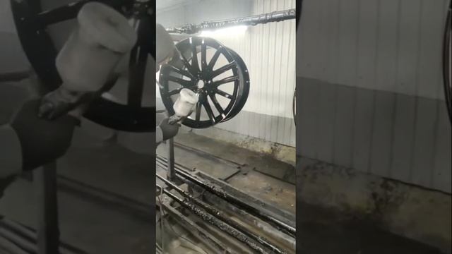 Диски 22” порошковая покраска покрытие полимером пескоструй реставрация восстановление +38050320326 смотреть онлайн