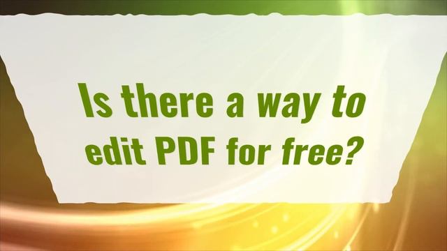 How can I edit text in PDF? смотреть онлайн