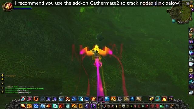 Iron & Gold Ore Farm Guide (World of Warcraft) смотреть онлайн
