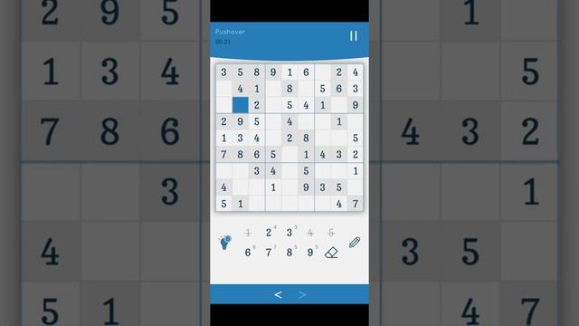 Pushover Solo [Sudoku Zenkai] - 01:03.476 смотреть онлайн