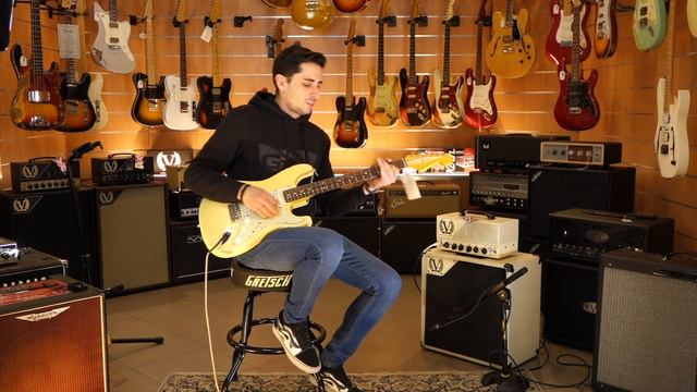 NASH S-63 Stratocaster Rosewood Vintage White + Victory V40 & CornerStone Antique Overdrive смотреть онлайн