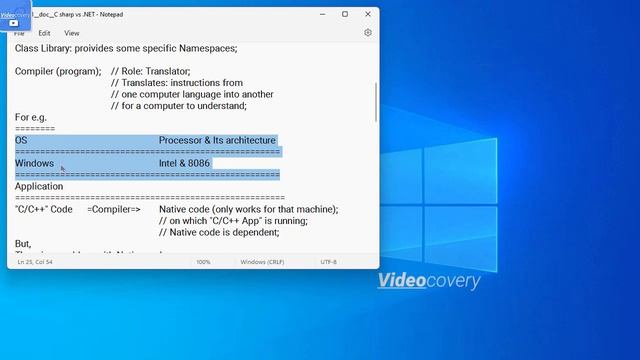 How to compare '.NET' and 'C#' of Microsoft, Basics for Beginners? смотреть онлайн