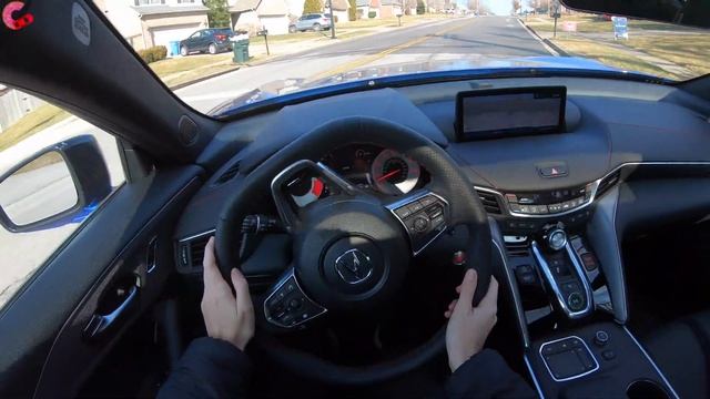 2021 Acura TLX A-Spec // POV Test Drive (3D Binaural Audio) смотреть онлайн