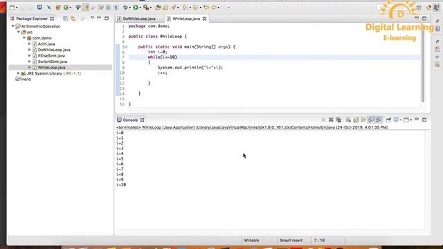 9 Java While Loop | Online Training Download app from below link смотреть онлайн