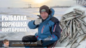 Зимняя рыбалка. Порт Бронка. Корюшка