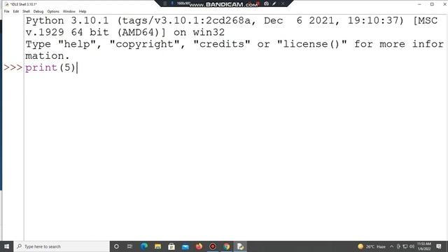 How to install python 3.10.1 on windows, write program idle, run program on IDLE and command prompt смотреть онлайн