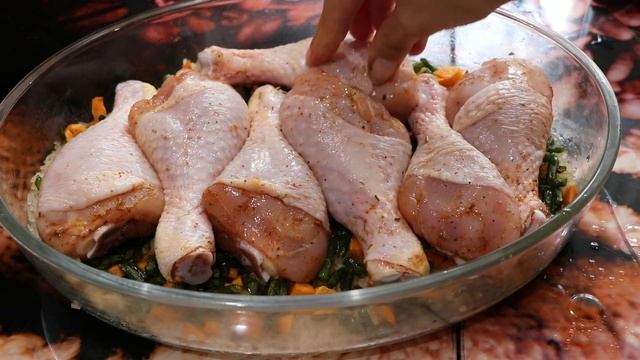 Быстрый, вкусный и бюджетный ужин в духовке. Куриные ножки с рисом смотреть онлайн