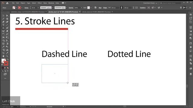 Adobe Illustrator | Tutorial 6 | 8 Points You Don't Want To miss About Strokes ! смотреть онлайн