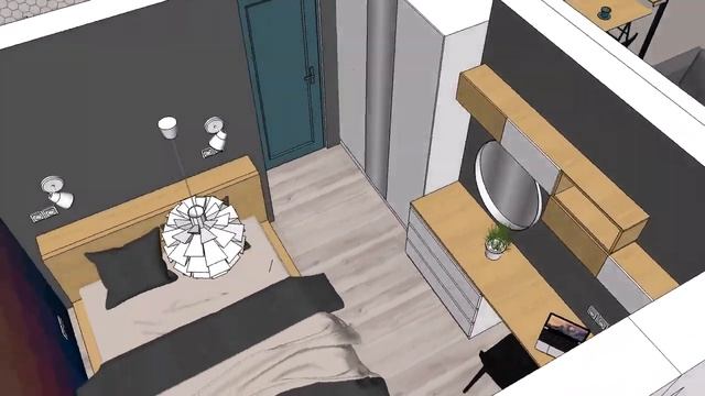 Экспресс-проект 1-комнатной квартиры в Санкт-Петербурге смотреть онлайн