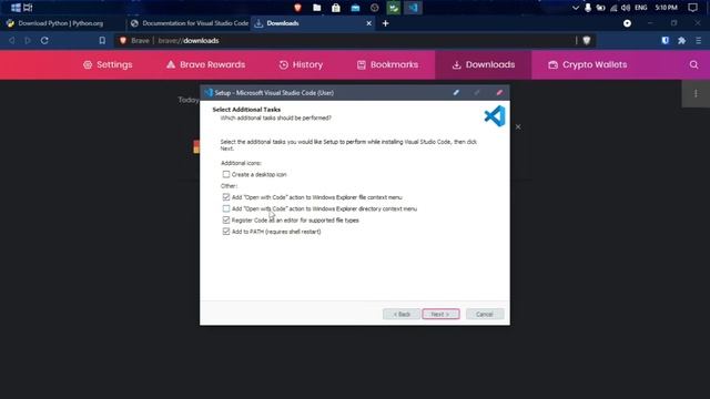 ~ How to Install Python and VS Code for Less than 5 Minutes (EASY) ~ смотреть онлайн