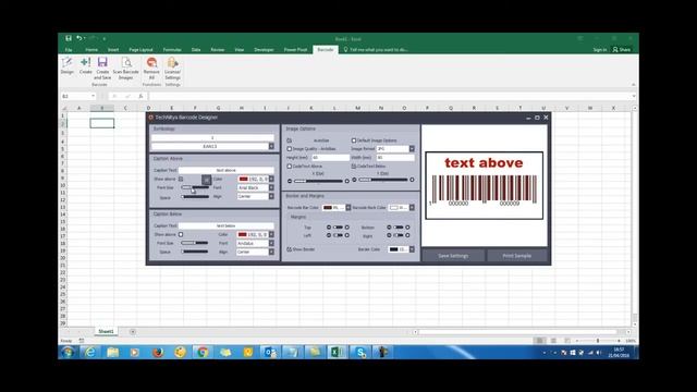 Excel Barcode Generator Excel
